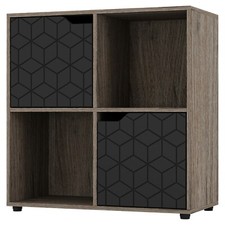 Wooden Cube Bookcase Display