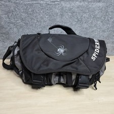 Spiderwire Fishing Tackle Bag Wolf Black 38.8L Multi-Pocket Organizer