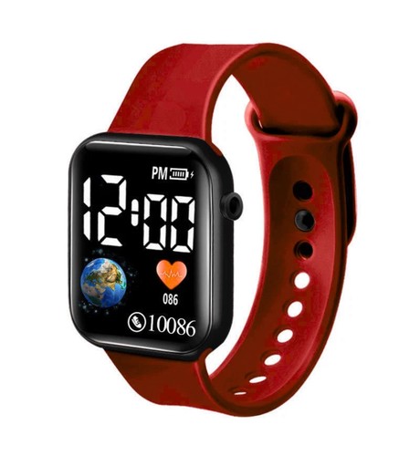 Led digital sport watch - led,