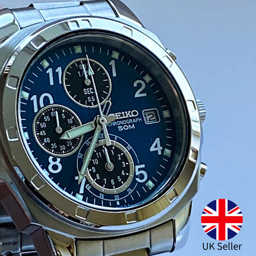 Seiko chronograph snd193p - chronograph,