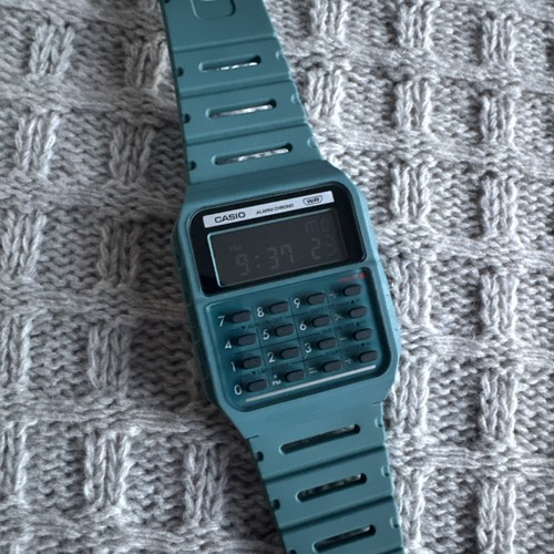 Casio calculator watch - casio,