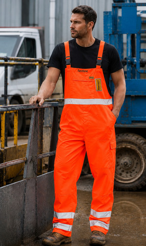 Hercules vis orange bib - vis,