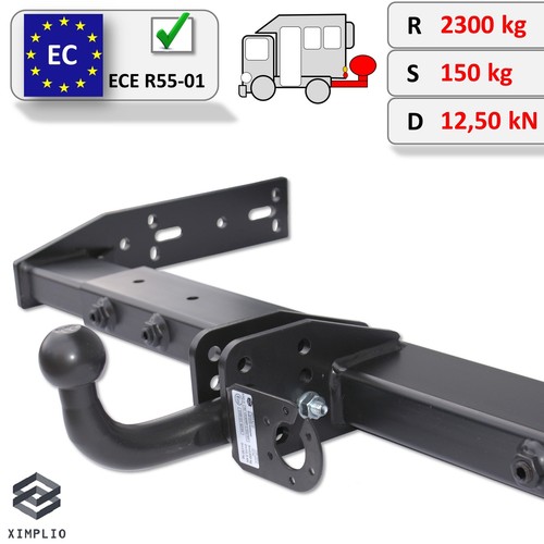 Adjustable towbar swan - swan, neck