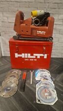 Hilti DC SE-19 Wall Chaser 110v used With 11 Blades VAT Inc 