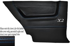 BLUE STITCH 2X REAR DOOR CARD