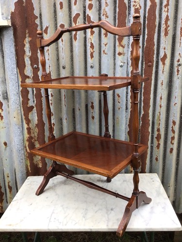 Antique mahogany tier - 2,