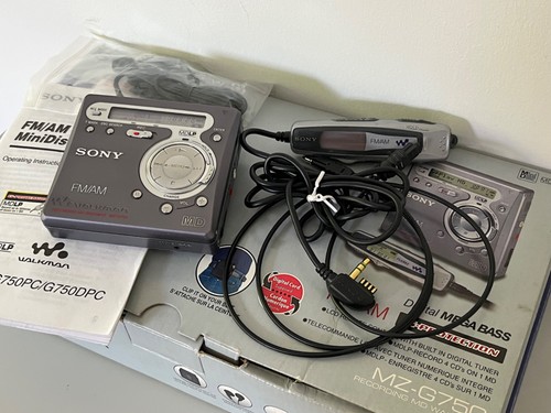 Sony g750 radio am mini - sony, mz-g750
