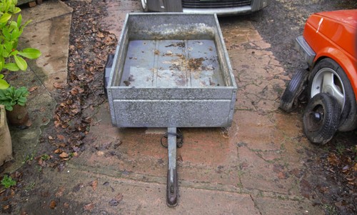 Small car trailer - car,