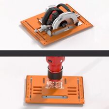 Circular Saw Guide Rail Bottom Plate for Woodworking Bench Accessories