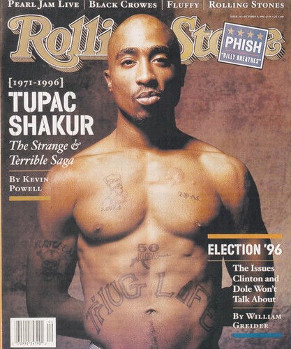 Tupac shakur rolling stone - rolling,