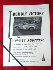 JOWETT JUPITER TOURIST TROPHY