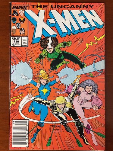The uncanny men 218 - the, x-men