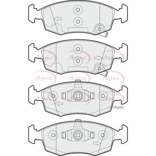 Brake pads set for - pads,