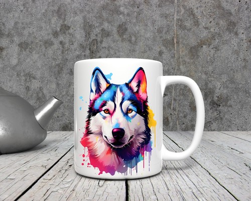 Siberian husky coffee - husky, 11