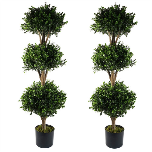 Leaf 120cm buxus triple - leaf,