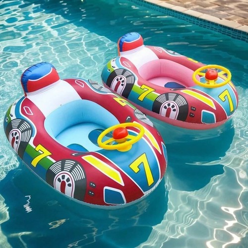 Inflatable car baby swim - swim, ring