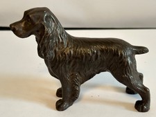Cold cast bronze Cocker