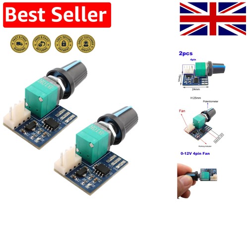 2pcs pwm fan speed - 2pcs,