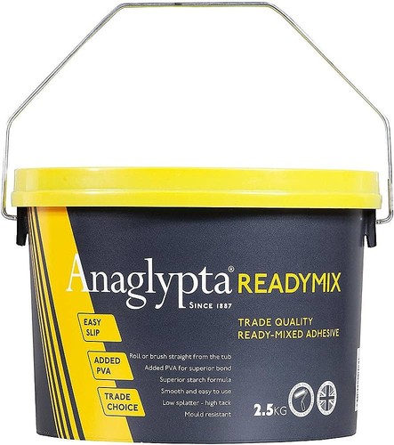 Anaglypta ready mix - mix, paste