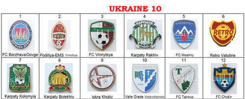 Badge pin european football - badge, pin: