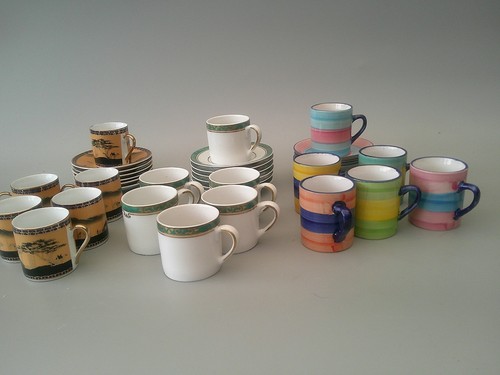 Espresso cup saucer sets x - espresso,