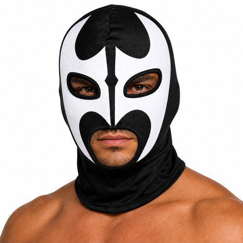 Black mexican wrestler lucha - wrestler,