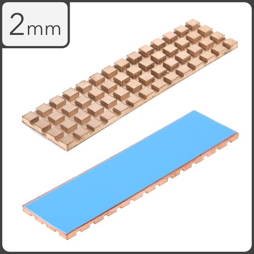 Copper heatsink 2mm thermal - copper,