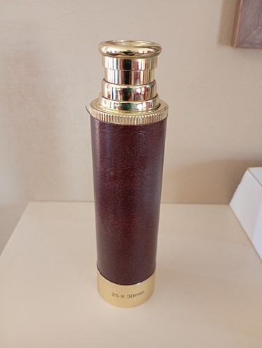 Vtg nautical brass - nautical, telescope