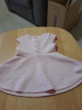 Tommy Hilfiger Pink Dress For Babies 3-6 Months Very Good Condition