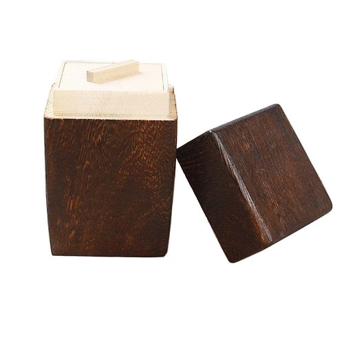 Wooden tea storage box - wooden,