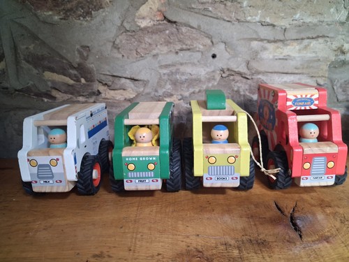 Wooden car vechile toys - car,
