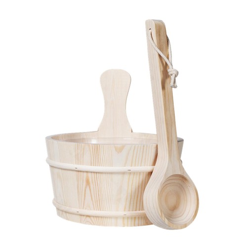 Wooden hot tub - hot, sauna