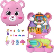 Polly Pocket x Care Bears Dolls & Playset with Toy Car and Themed... 