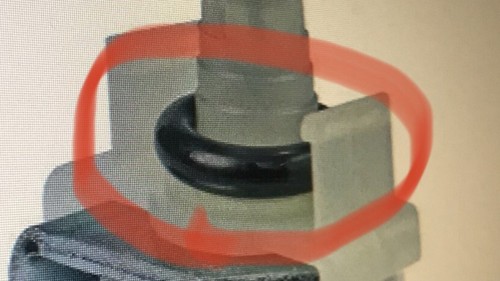 Ring seal for leaking miele - o-ring,