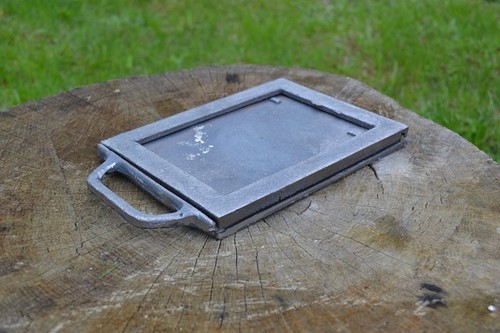 Cast iron flue damper chimney - cast,