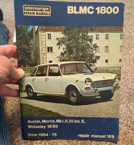 Blmc 1800 workshop manual - workshop,