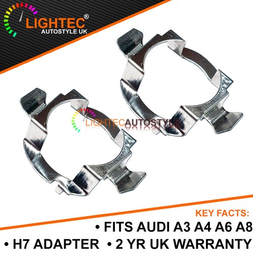 Retainer holder clip led - 2x, h7