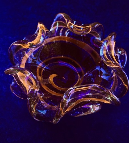 Vintage murano glass bowl - vintage,