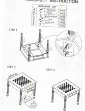 Frenchi Home Furnishing 28"