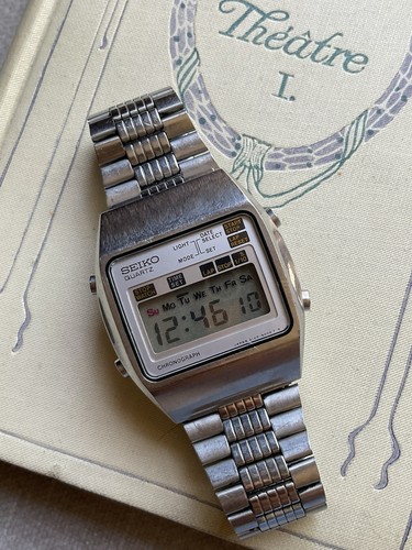 Vintage seiko a129 5000 lcd - seiko,