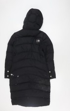 Karrimor Women's Black Puffer Jacket Size 8 Hooded