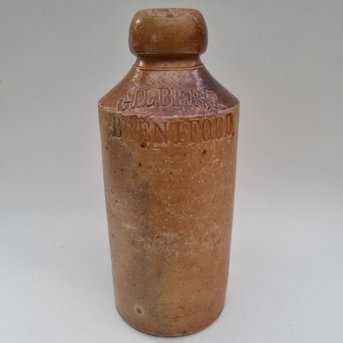 Old stoneware impressed ginger - old,