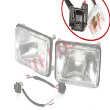 Headlight Headlamp Rectangular Assey 2 Unit Mahindra Tractors S2u