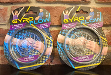 2 x Gyro Flow 3D Magic Ring Toy Kinetic Spring Arm Slinky ADHD ASD MOOD REGULATE