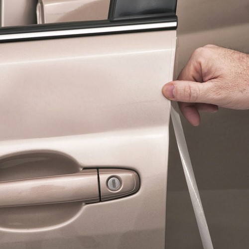 Clear car door edge - door, scratch