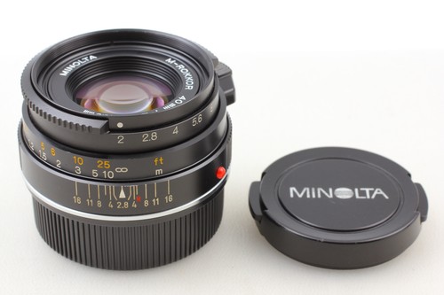 Minolta rokkor 40mm 2 - 40mm, f/2