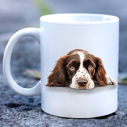 Pet dog mug watercolour - dog,