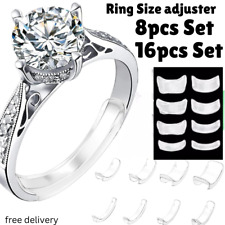Ring Size Adjuster Reducer Silicone Invisible Pads For Loose Rings Jewellery UK