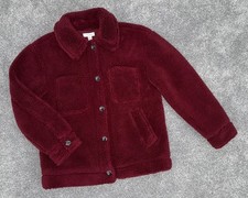 BNWT TOPSHOP BURGUNDY BORG