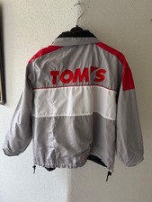 TOM'S TOMS RACING REVERSIBLE JACKET WINDBREAKER TRD SUPRA AE86 JZX100 CELICA JDM